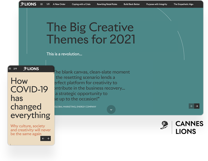 interactive report example cannes lions