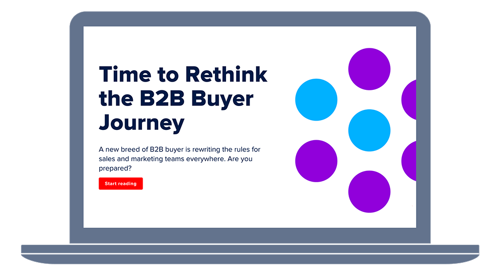 B2B buyer marketing journey insights report